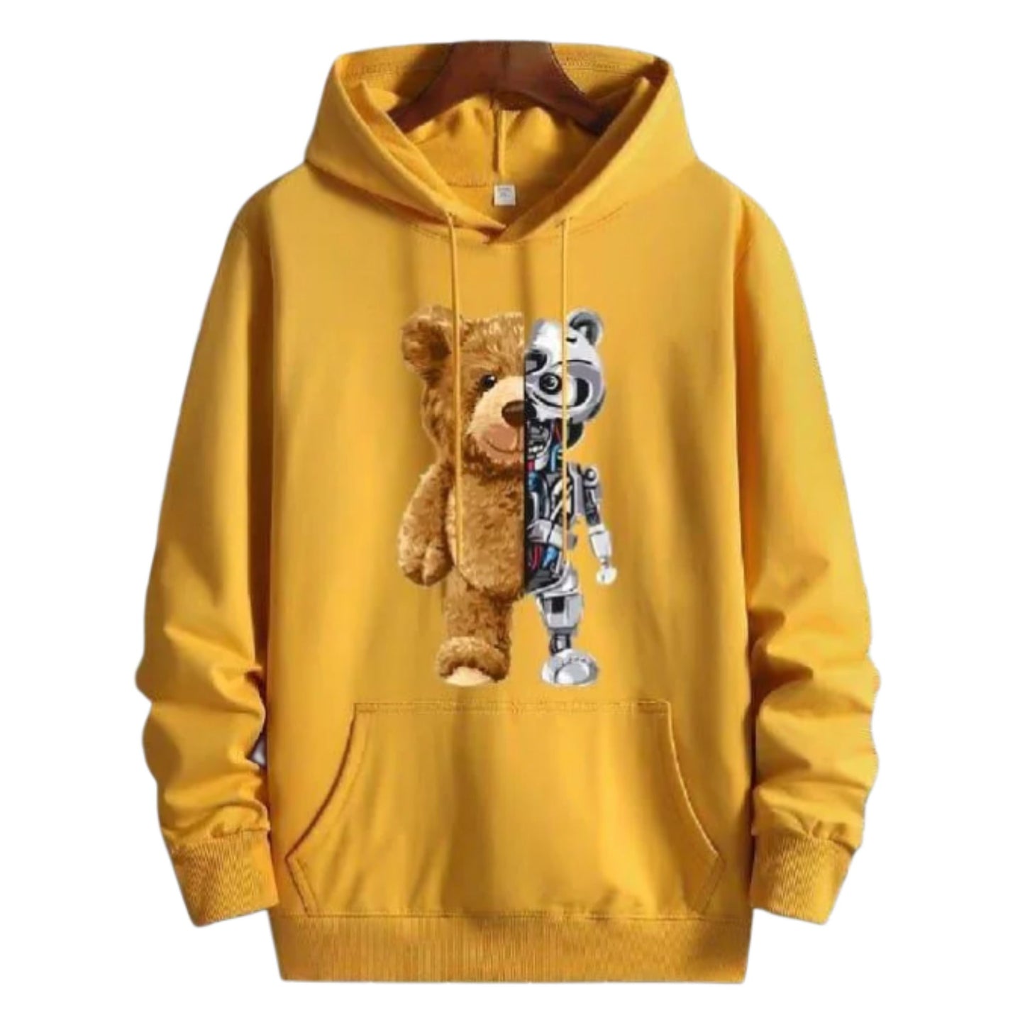 Fleece Printed Hoodie For Men
