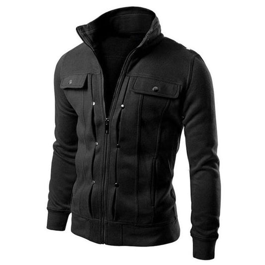Men’s Black Fleece Jacket – Mexican Style