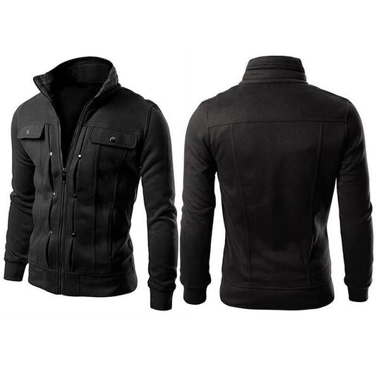 Men’s Black Fleece Jacket – Mexican Style